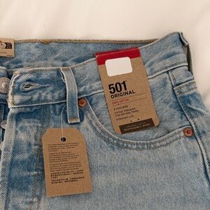 Levi's Light Blue 501 Original Jeans